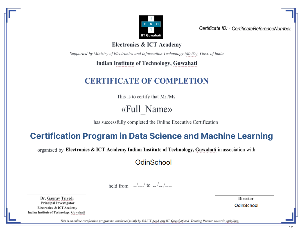 IITG - DS & ML certificate (1)