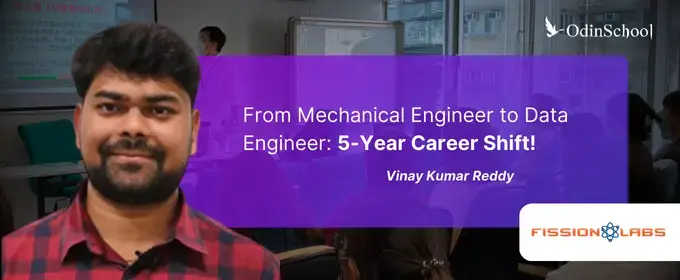 From Machines to Models: Vinay’s Leap into Data Engineering